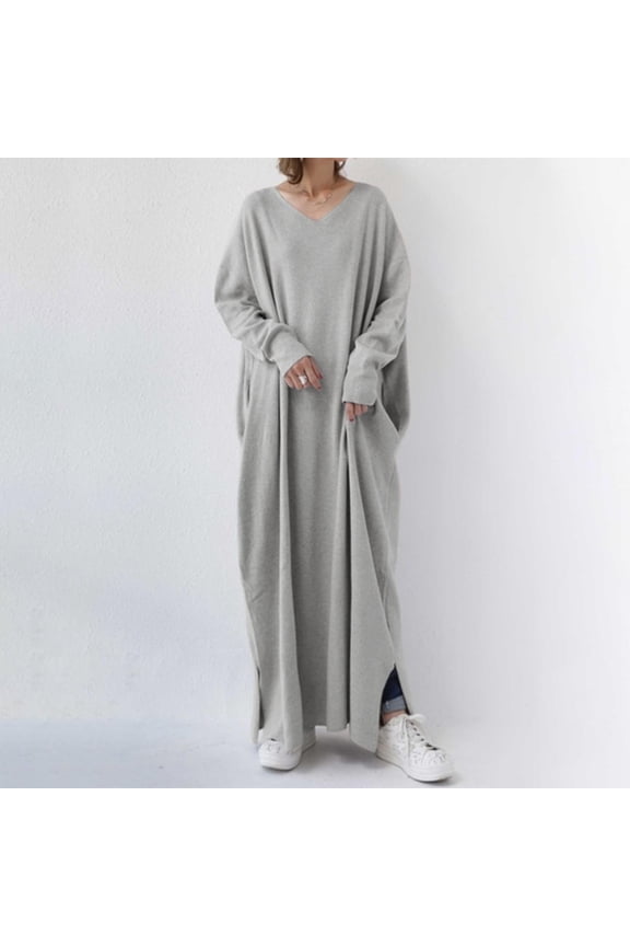 Tiered Ruffle Short Sleeve Crew Neck Dress-Romantic Flow,Women's Plus Size Dress Solid Color V Neck Long Sleeve Winter Fall Basic Maxi Dress Daily Vacation Dress