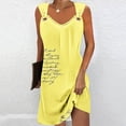 thumbnail image 1 of New trending & for spring GaThRRgYP Women's Summer Boho Floral Short Sleeve Dress,Women's Printed Round Neck Casual Sleeveless Suspender Dress, 1 of 5