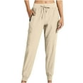 thumbnail image 1 of New trends for her GaThRRgYP Bell Bottoms for Women, Women's Nylon Drying Hiking Pants for Sports Fitness Leisure Drawstring Workwear Jogging Pants, 1 of 7