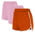 thumbnail image 1 of GaThRRgYP Womens Plus Shorts Pull-on,Athletic Shorts for Women Spring Summer,3PCS Solid Shorts for Women Casual Loose Comfy Elastic Waist Yoga Athletic Short Pants Trendy Beach Shorts Multicolor XXL, 1 of 1