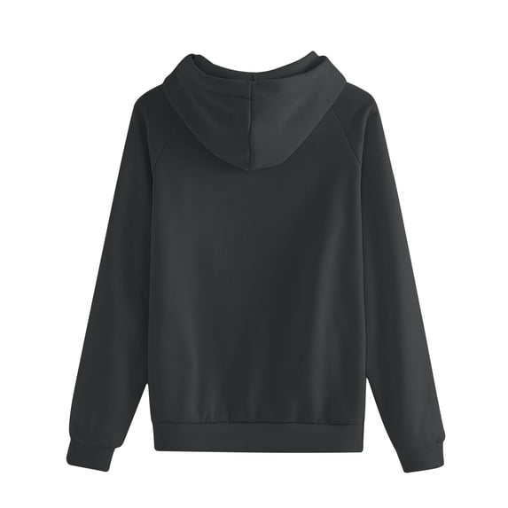 GaThRRgYP Summer Tops for Women,Womens Blouses and Tops Dressy,Women's Casual Solid Color Long Sleeve Zipper Pullover Hooded Tops With Pocket
