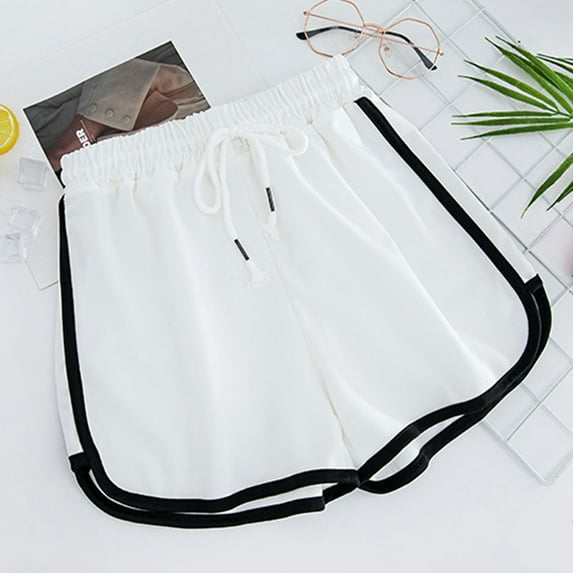 LEBONYARD Plus Size Shorts for Women,Women's Shorts with a Fresh and Trendy Design,,Summer Women Wear Loose and Wide Leg Sweet Casual Shorts for Outerwear