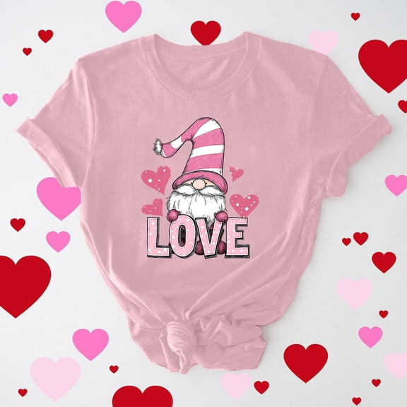 GaThRRgYP Womens Tops Short Sleeve Dressy,Womens Summer Tunics Tops Short Sleeve,Women's Casual Round Neck Short-sleeved Christmas Tree Printed T-shirt Top Multicolor L