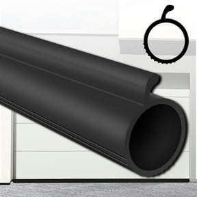 Gaahing 0.19" P-Bulb Garage Door Bottom Seal Strip - Replacement Impact Buffer Weatherstripping, Fits Single Track Overhead Door