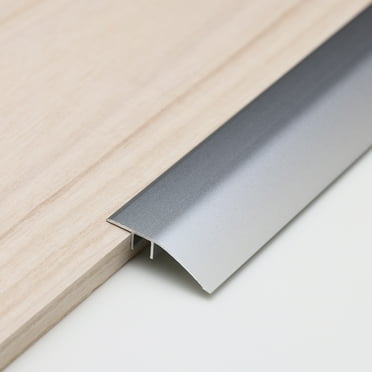 Gaahing Aluminum Floor Transition Threshold Strip, Bridge The Height Gap Between 0.2 to 0.5 inches for Doorway Ramp Tiles Laminate Planks