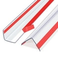 thumbnail image 1 of Gaahing Clear Self Adhesive Wall Corner Protectors, Thickened L-Shaped Peel and Stick Furniture Edge Shields & Guards for Sharp Wall, Door Frame, Table,4pcs x 59.1''L x 1''W, 1 of 7