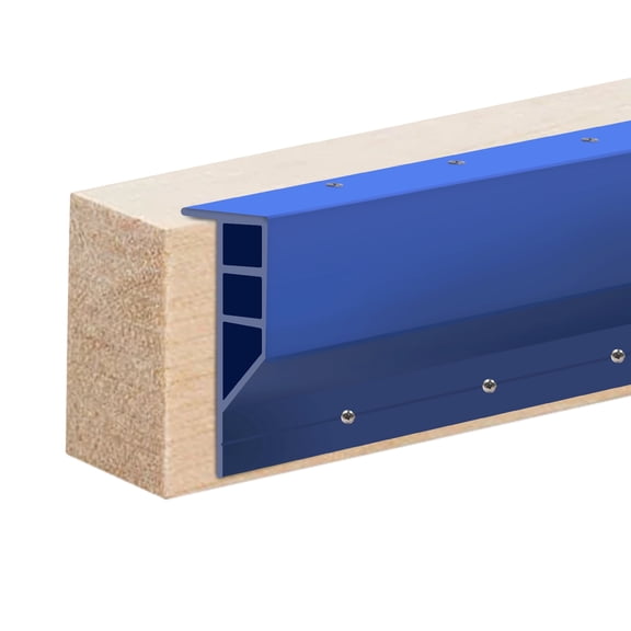 Gaahing Heavy-Duty Boat Dock Side Bumper, Full Face Dock Edging Guard for Piling and Pier Protection, Includes Mounting Screws and Adhesive