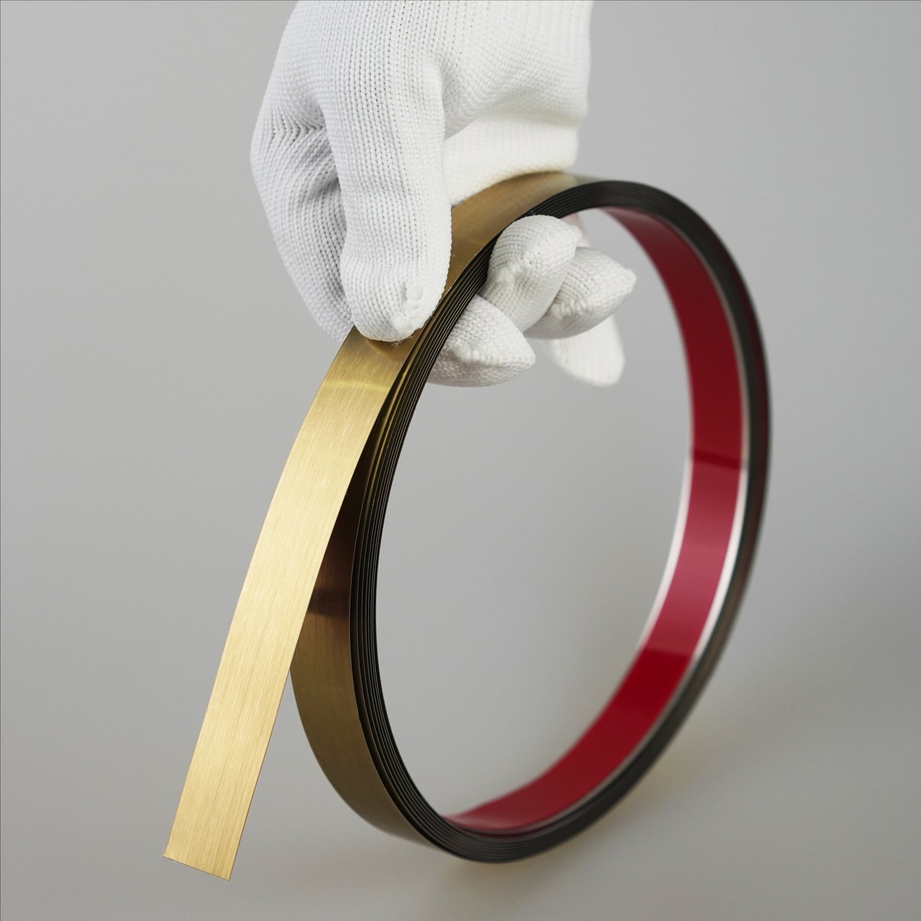 Gaahing Shiny Gold Peel and Stick Metal Trim, Flexible Stainless Steel ...