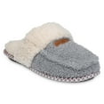 thumbnail image 1 of Gaahuu womens cozee fleece faux shearling banded memory foam mocassin scuff slipper, 1 of 5