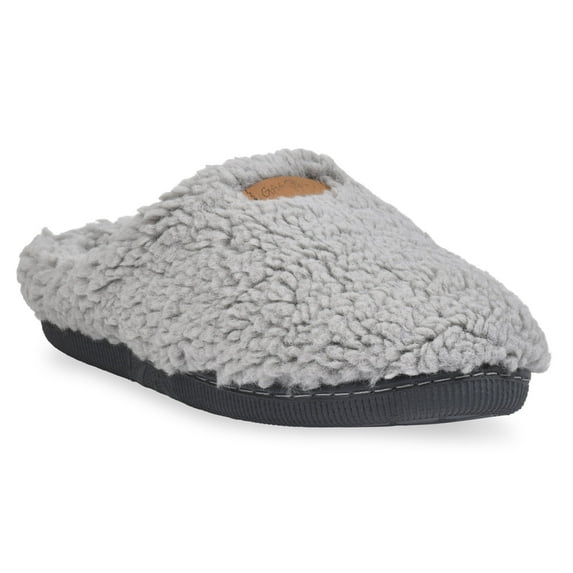 Gaahuu womens berber memory foam clog slipper