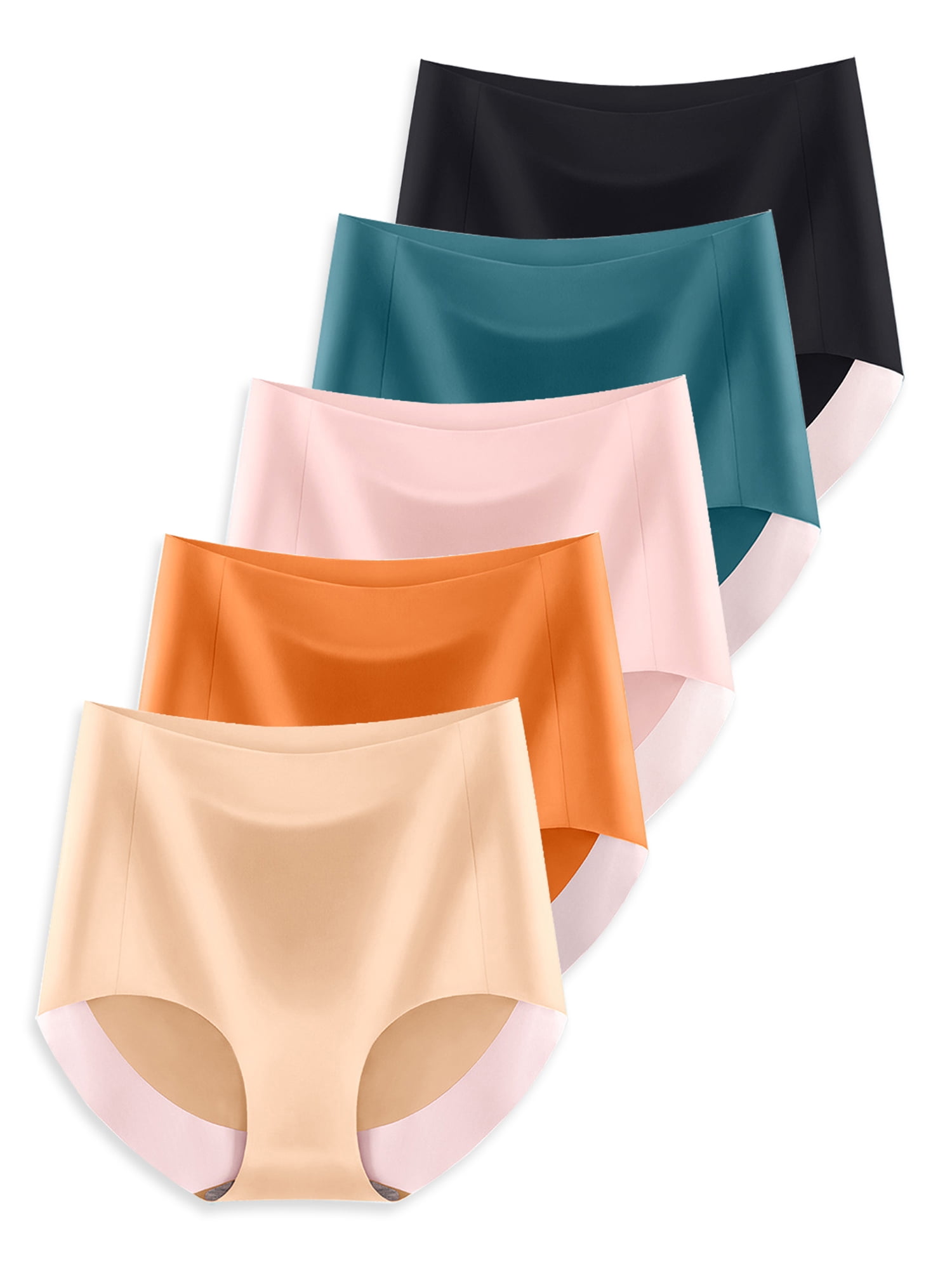 GaaiKei Underwear for Women High Waist Panties Full Coverage Briefs Soft Strech Ladies