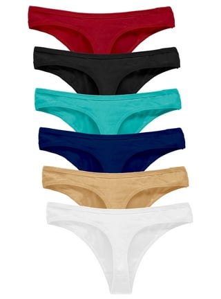 Women's See Through Unlined Underwire Bra Thongs Panties High Waist 4 Pcs