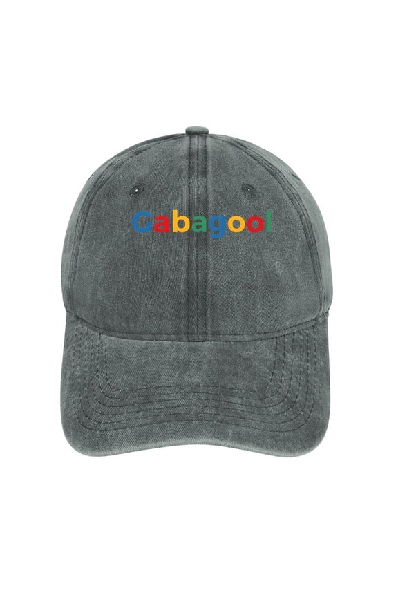 Gabagool Gray Hat Adjustable Funny Fashion Unisex Baseball Cap for Men Women