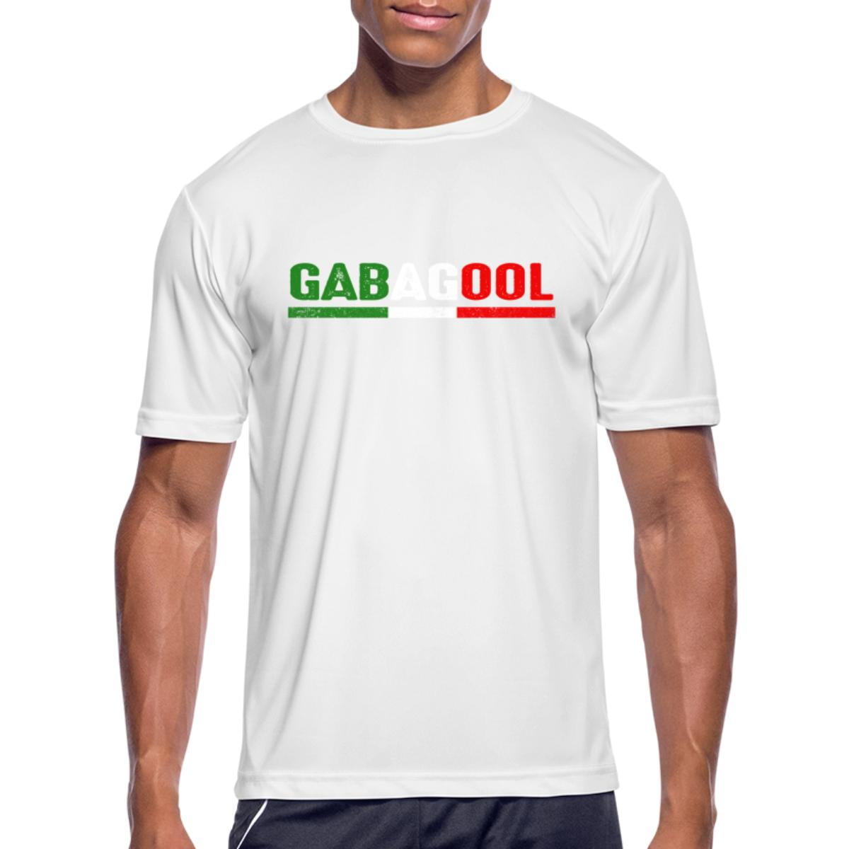 Gabagool Men's Moisture Wicking Performance T-Shirt Outdoor Sport Tee ...