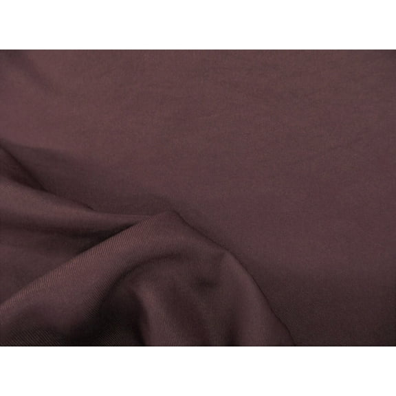 Gabardine 60 inch Woven Polyester Apparel Fabric Burgundy FF35