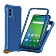 thumbnail image 1 of For Gabb Phone 4 Full-Body Dual Layer Hybrid Case Slim, Drop-Proof TPU Hard PC, Durable Corner Front Bumper Protector Phone Case Cover by Xpression, Blue, 1 of 8