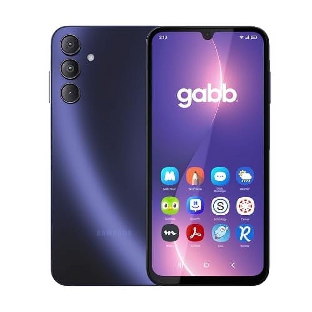 Samsung Blue 6.5-inch 5G Android Smartphone with AMOLED Display