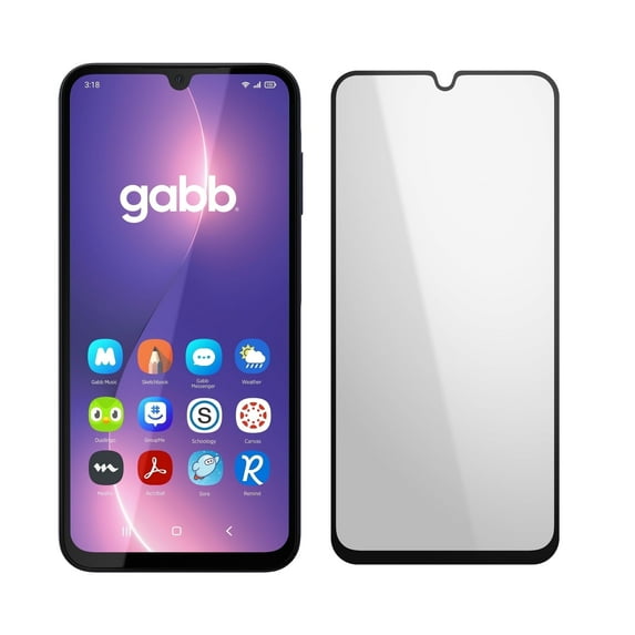 Gabb Phone 4 Pro Ultra Thin Tempered Glass Screen Protector, Scratch Resistant