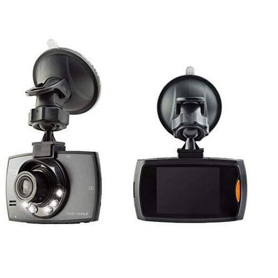 Gabba Goods Dash Cam Witness 720P HD DVR Car Driving Recorder with 2.4 Inch LCD Screen 90? Ultra Wide Lens, Motion Detection, Still Photo Snap Shots and HD Loop Recording