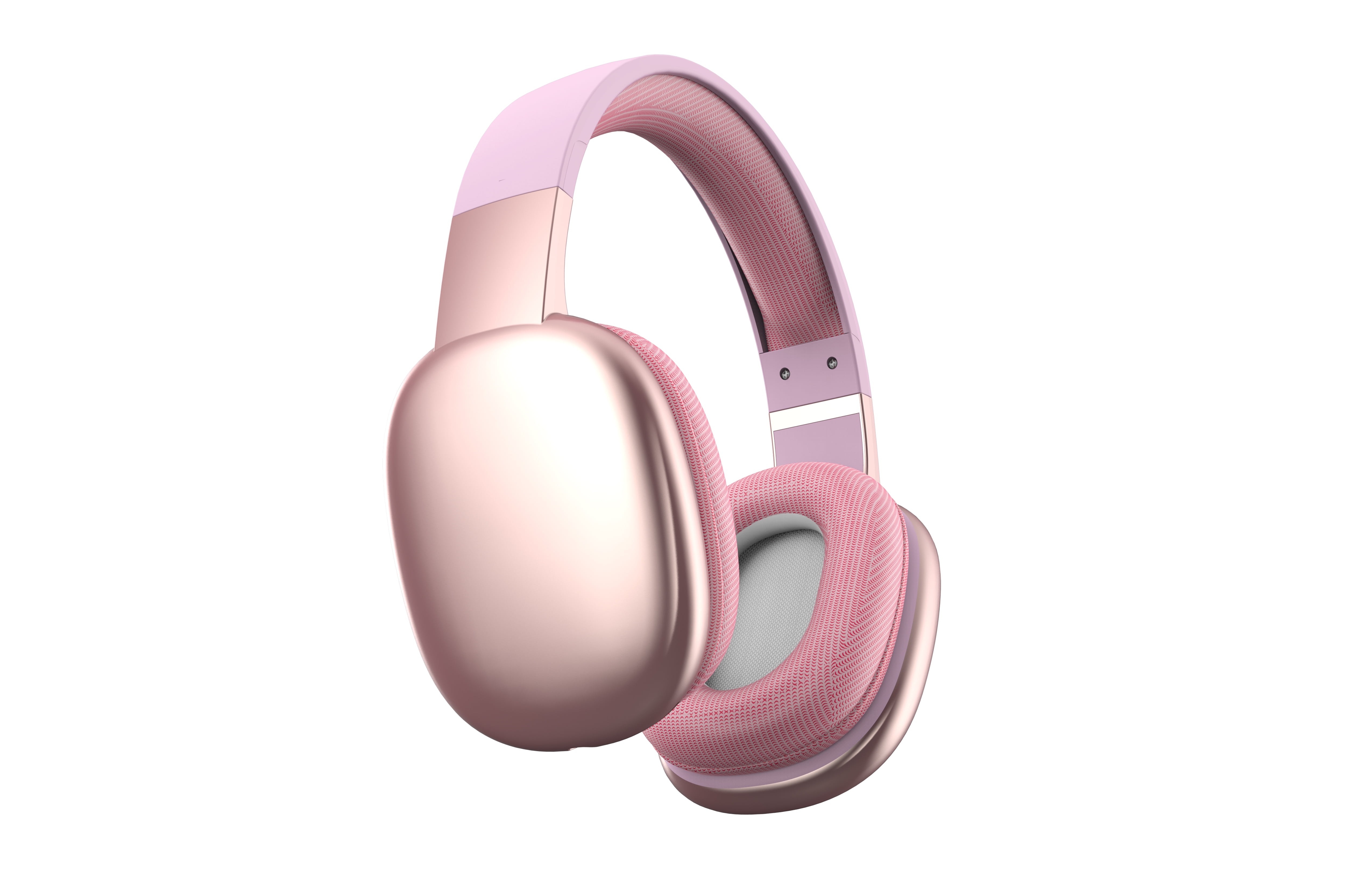 Gabba Goods Wireless Over Ear Bluetooth Headphones with Microphone - Wireless Headset -Noise Reduction - Bluetooth , Wired ,Built in Micro SD For Travel , Home, Work TV ,PC ,Gaming ,Cellphone (Pink)