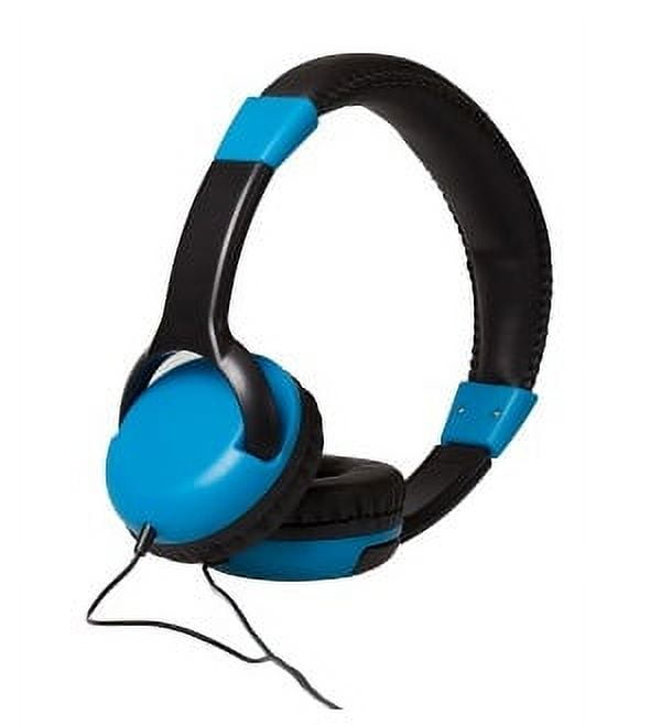 GabbaGoods Safe Sounds Volume Limiting Kids Headphones- Blue