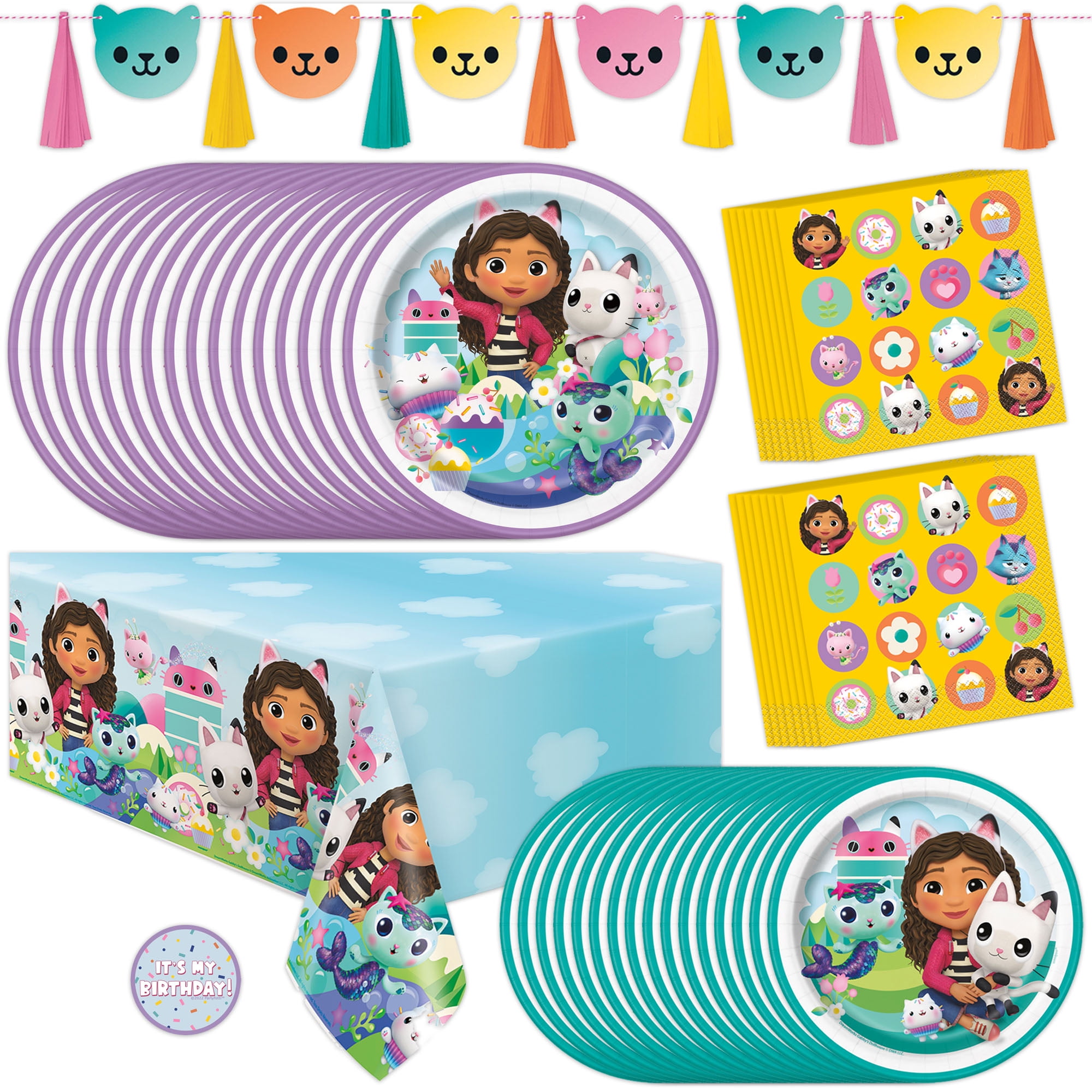 Gabby Dollhouse Party Decorations Gabby Dollhouse Birthday