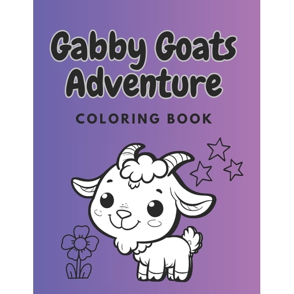 Gabby Goats Adventure Coloring Book, (Paperback)
