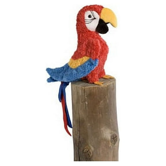Gabby Red Parrot by Douglas Toys