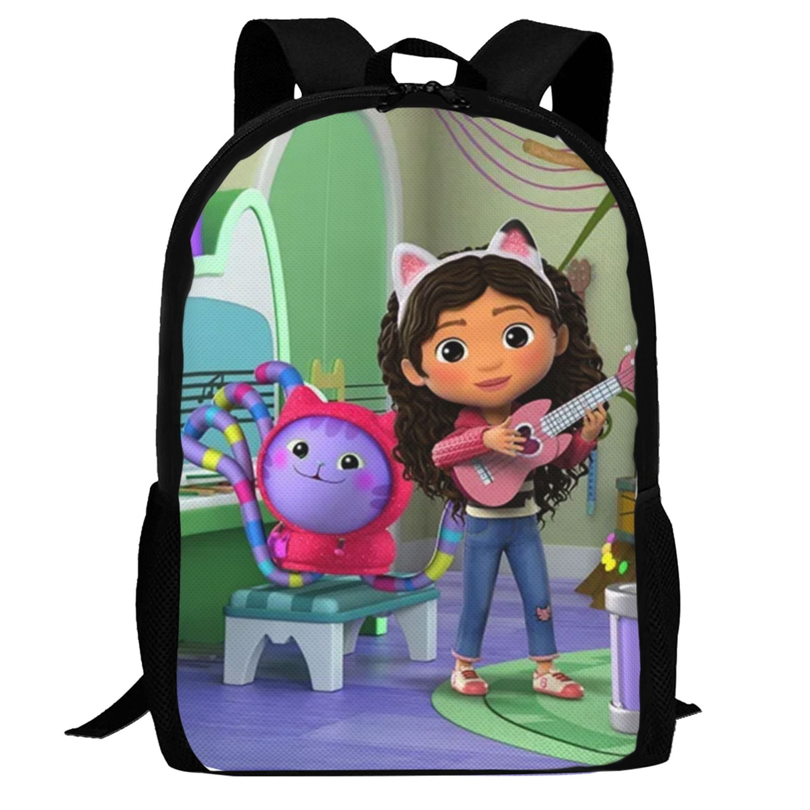 Gabby'S Dollhouse Backpack,3d Print Laptop Backpack Lightweight Casual ...