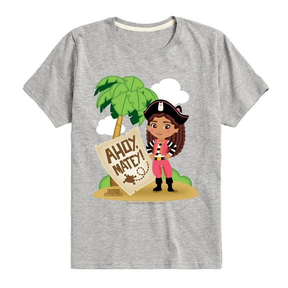 Gabby'S Dollhouse - Gab Ahoy Matey - Youth Short Sleeve Graphic T-Shirt