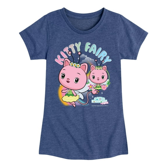 Gabby'S Dollhouse - Kitty Fairy Tee - Youth Girls Short Sleeve T-Shirt