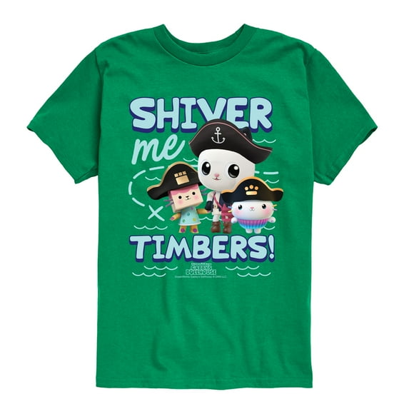 Gabby'S Dollhouse - Shiver Me Timbers - Youth Short Sleeve Graphic T-Shirt