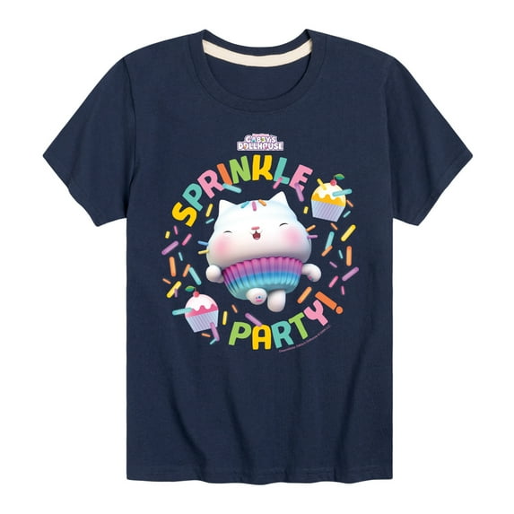 Gabby'S Dollhouse - Sprinkle Party - Youth Short Sleeve Graphic T-Shirt