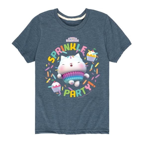 Gabby'S Dollhouse - Sprinkle Party - Youth Short Sleeve Graphic T-Shirt