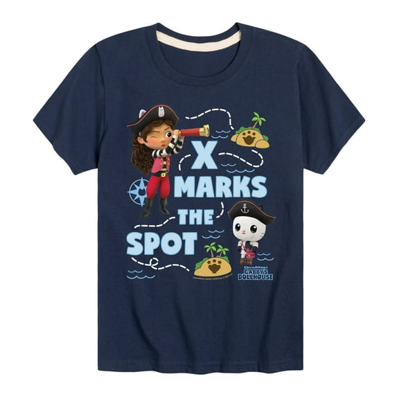 Gabby'S Dollhouse - X Marks The Spot - Youth Short Sleeve Graphic T-Shirt