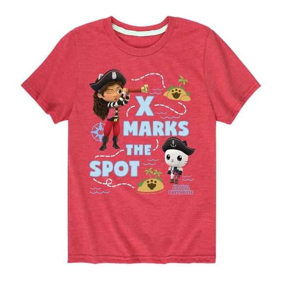Gabby'S Dollhouse - X Marks The Spot - Youth Short Sleeve Graphic T-Shirt