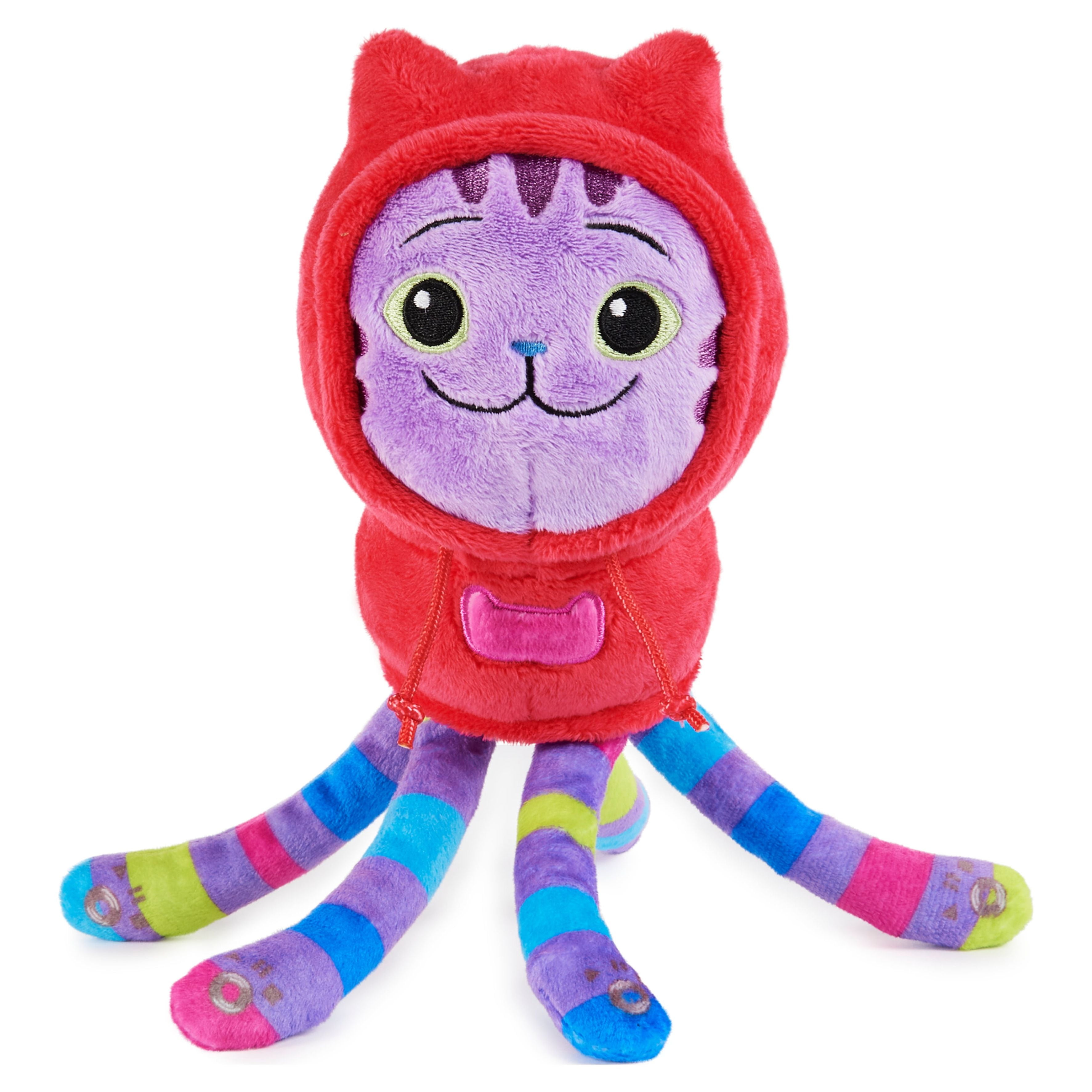 Gabby’s Dollhouse, 10-inch DJ Catnip Purr-ific Plush Toy