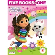 Gabby's Dollhouse 144-Page 5-in-1 Coloring Book, Paperback, by Bendon
