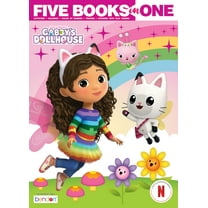 Gabby's Dollhouse 144-Page 5-in-1 Coloring Book, Paperback, by Bendon