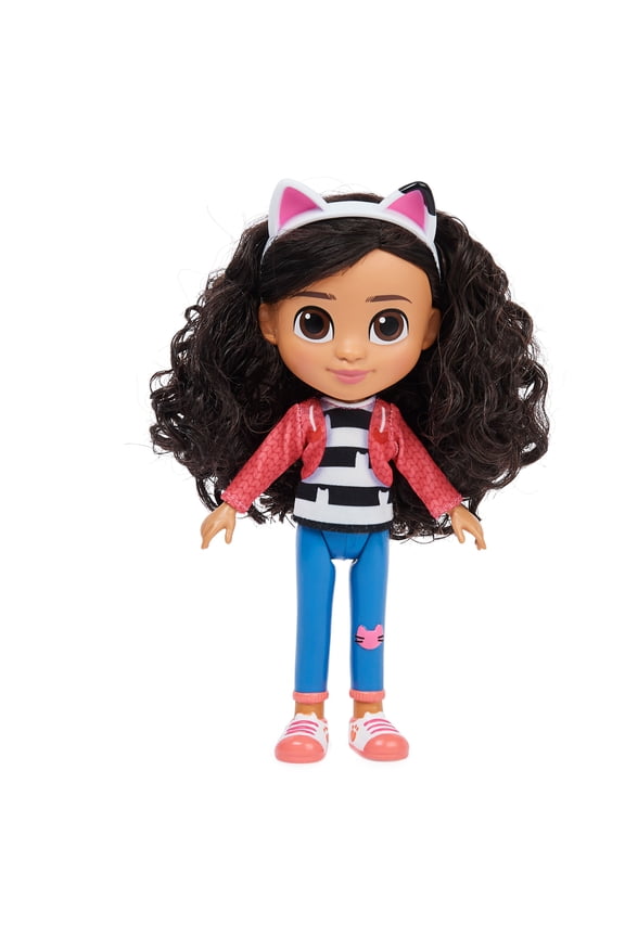 Gabbys Dollhouse 8-inch Gabby Girl Doll, for Children Ages 3 and up