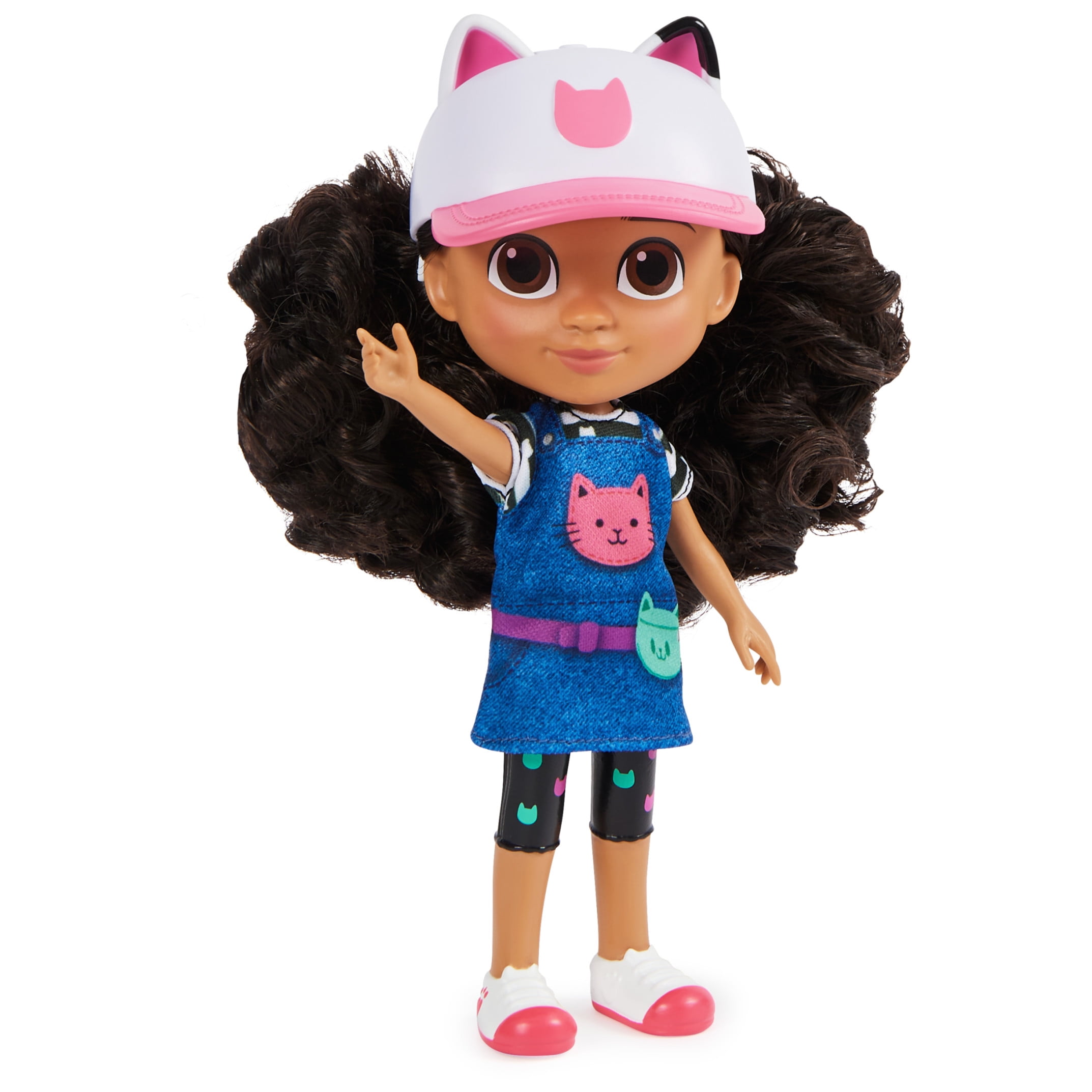 Gabby's Dollhouse, 8-inch Gabby Girl Travel Doll, Toys for Kids Ages 3 and Up