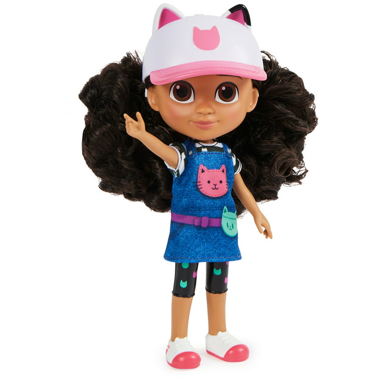 Gabby's Dollhouse, 8-inch Gabby Girl Travel Doll, Toys for Kids Ages 3 and  Up
