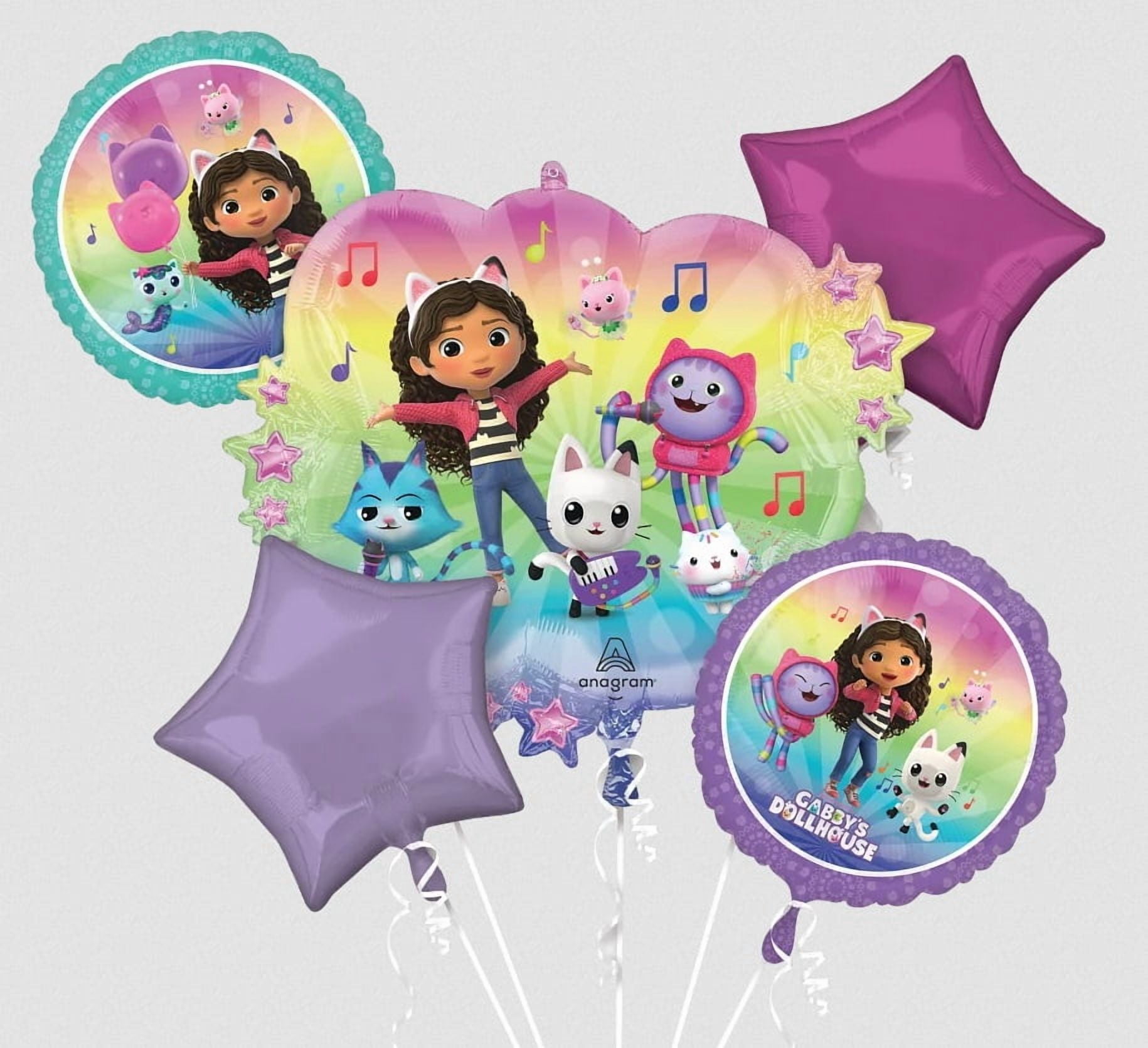 Gabby's Dollhouse Bouquet (5 piece) - Party Supplies Decorations New Design