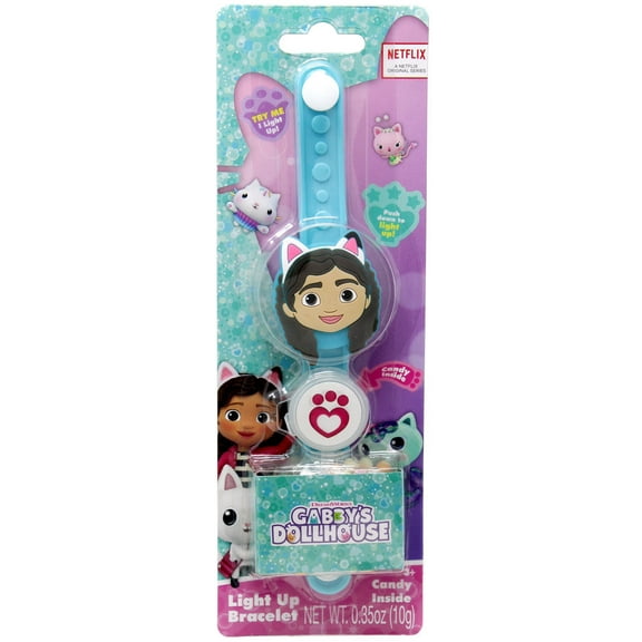 Gabby's Dollhouse Gabby Light-Up Bracelet (Candy Inside!)