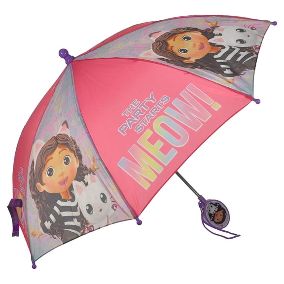 Gabby's Dollhouse Girls' Toddler Umbrella - fuchsia, one size