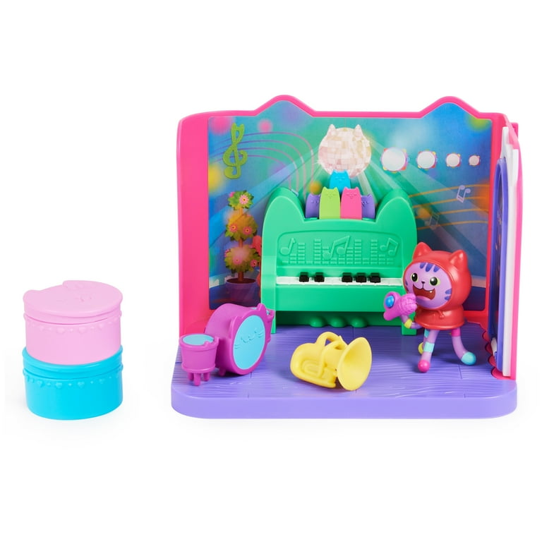 Gabby's Dollhouse DJ Catnip Groove Musical Playset with Daniel