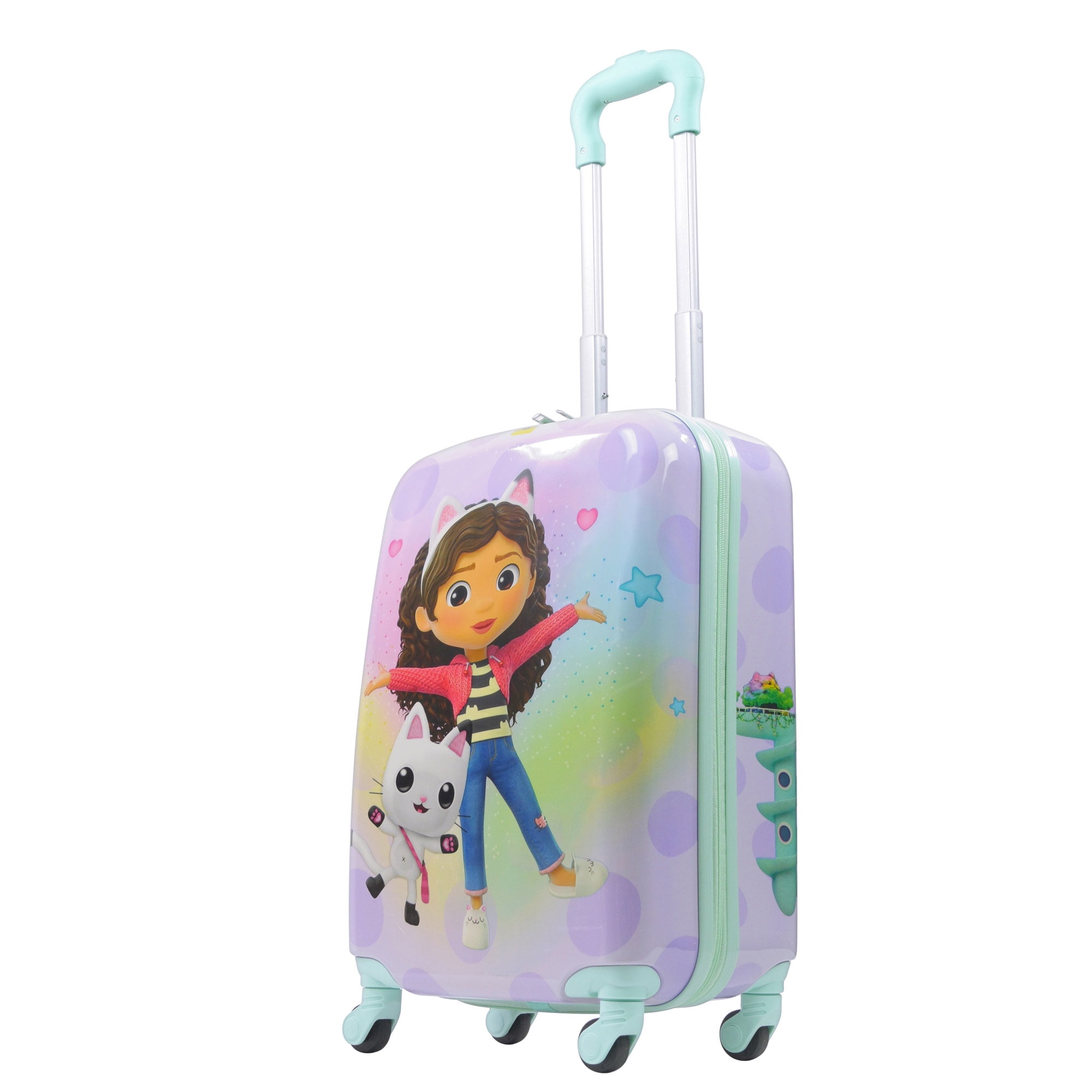 DreamWorks Gabby's Dollhouse 21 Inch Kids Carry On Luggage, Hardshell