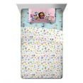 thumbnail image 1 of Gabby's Dollhouse Kids 4 Piece Teal Blue White Sheet Set, Full, 1 of 7