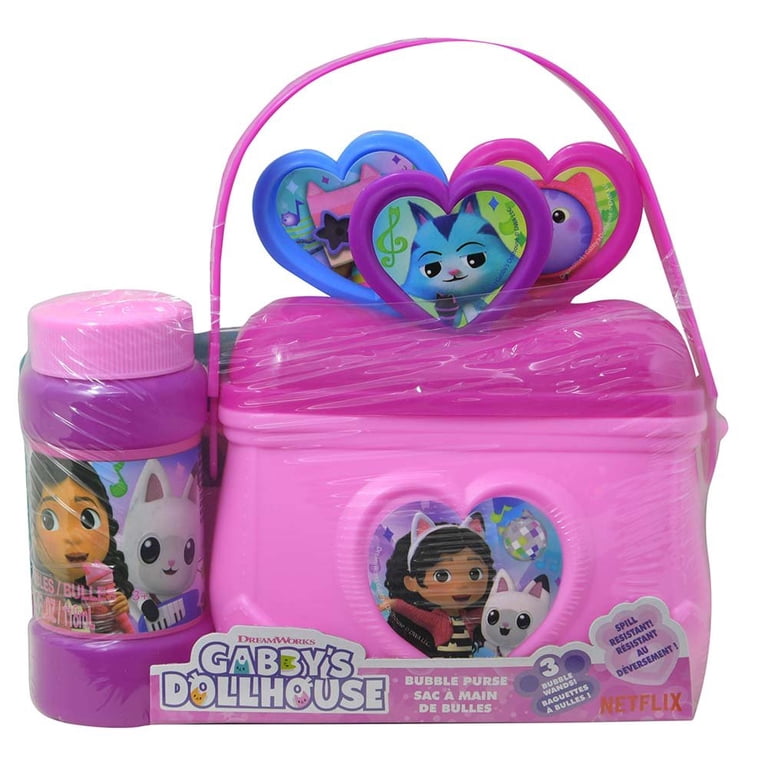 Gabby's Dollhouse Bubble Purse Toy, Licensed, Age 3+, Size 6.5
