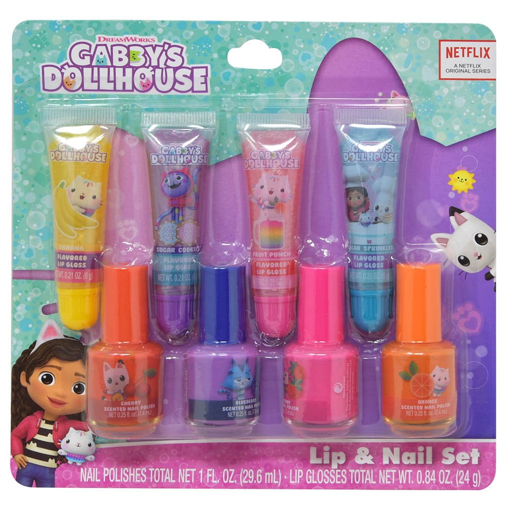Gabby's Dollhouse Lip & Nail Set in Box